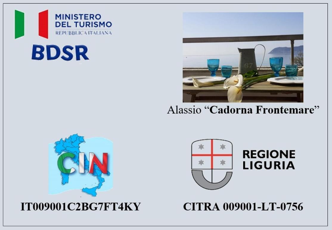 Apartamento Cadorna Fronte Mare Alassio Exterior foto